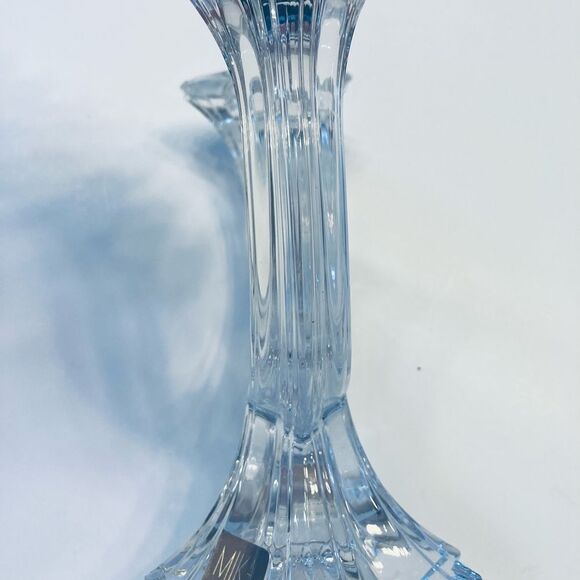 Mikasa Harlow 2 Arm Candelabra Austria Crystal Candlestick Holder - Picture 5 of 7